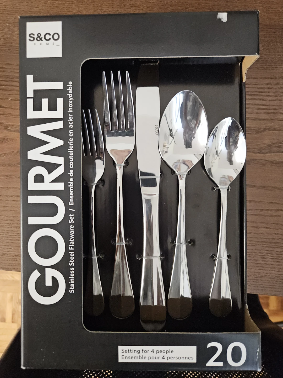 S&CO Home Gourmet Flatware Set