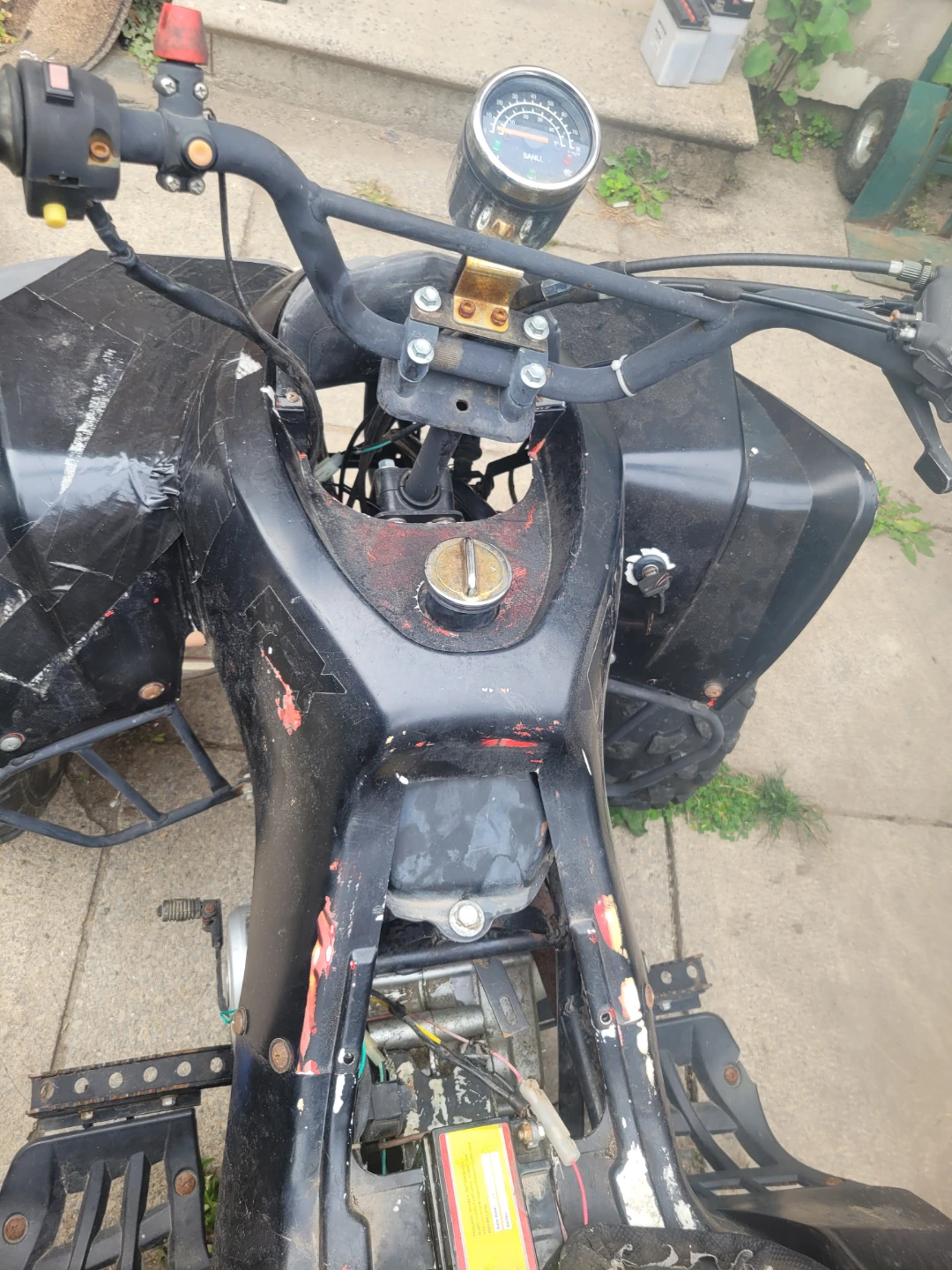 Sanli ATV quad bike Black 125 cc ATV 4 Whell - photo 4