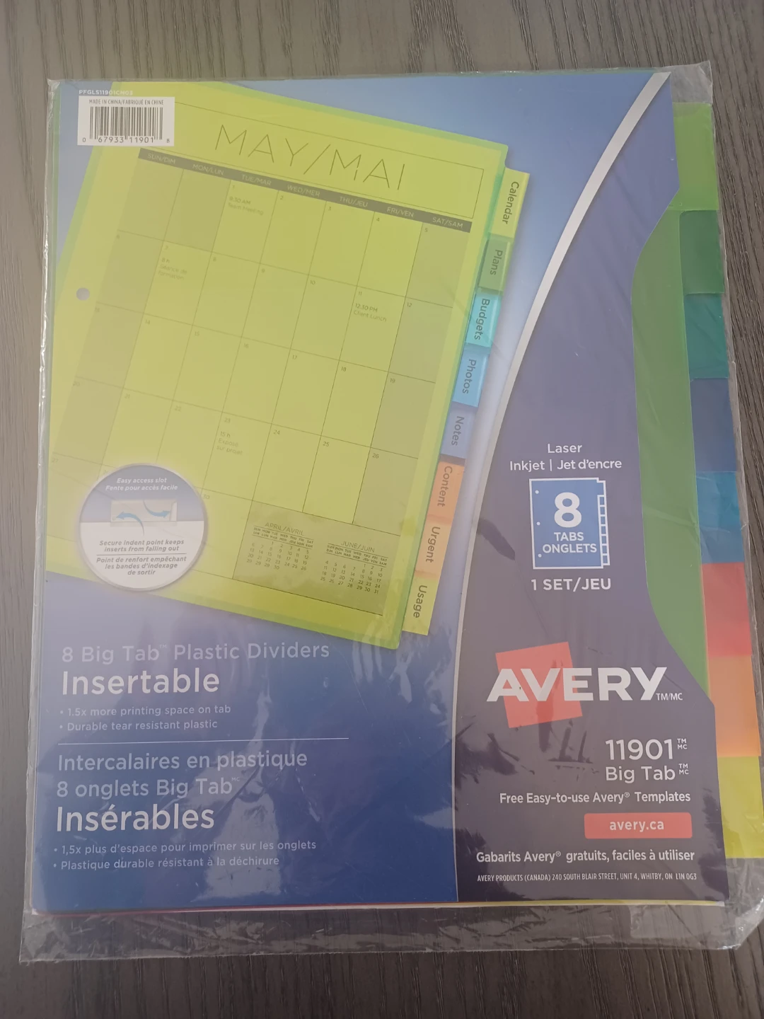 Plastic divider's