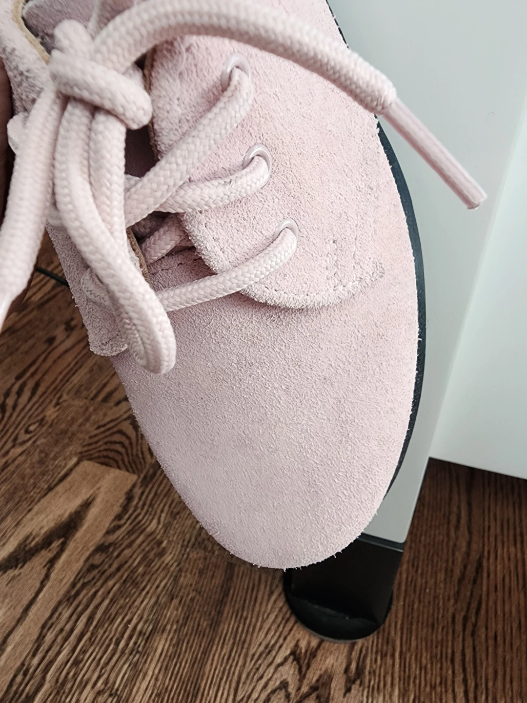 Dr. Martens Pink Suede Lace-Up Shoes - photo 3