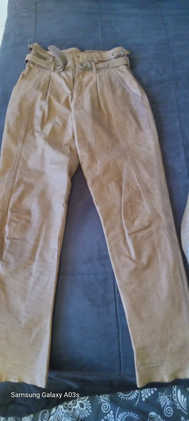 Leather Ranch Vintage Leather Jacket and Pants Set - photo 2