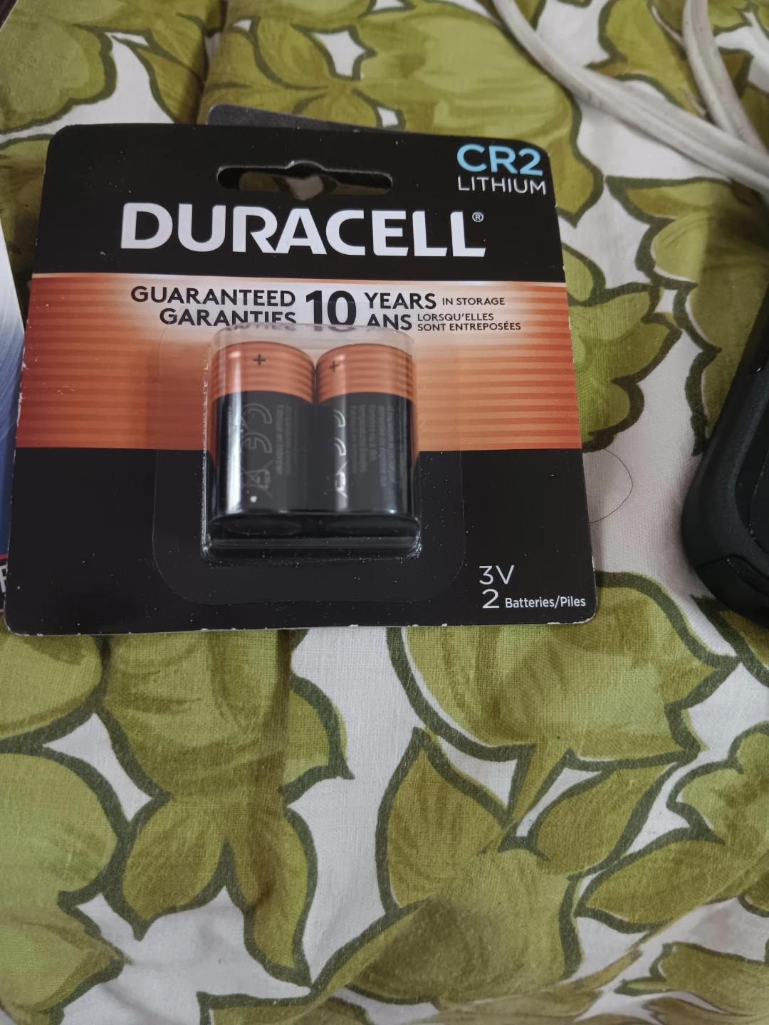 Duracell CR2 Lithium Batteries (2 Pack)