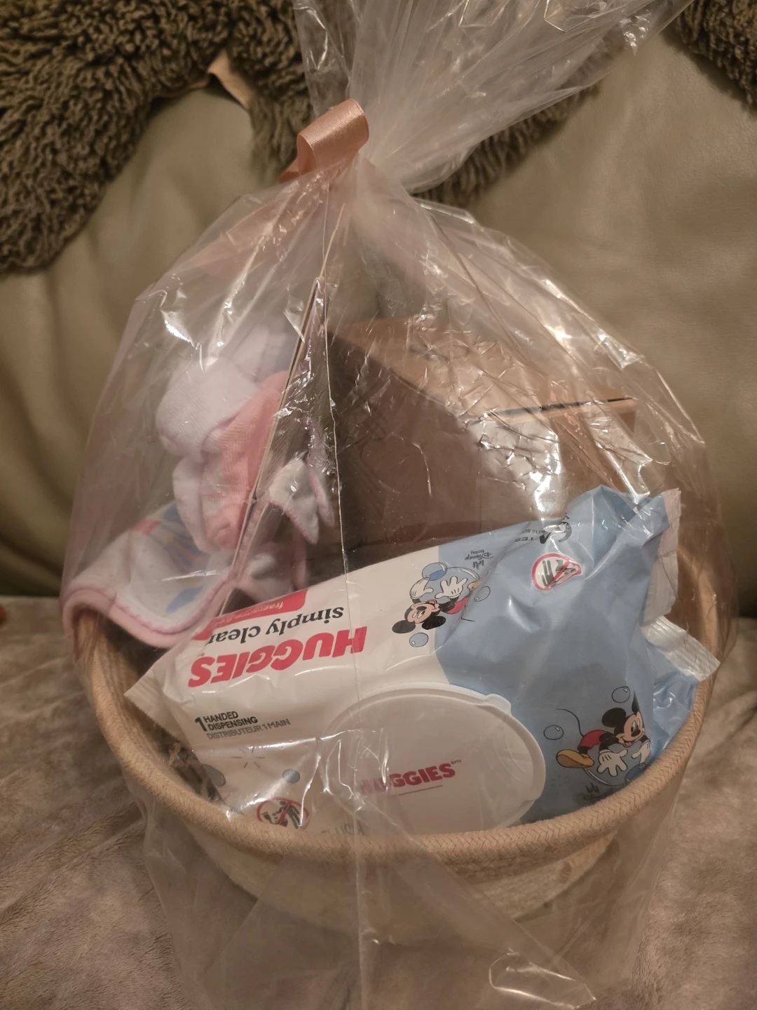 Baby Girl Gift Basket 0-9 months - photo 3