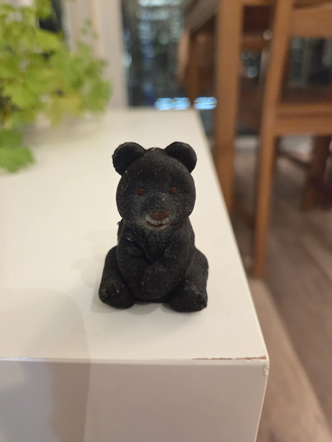 Small Black Bear Figurine