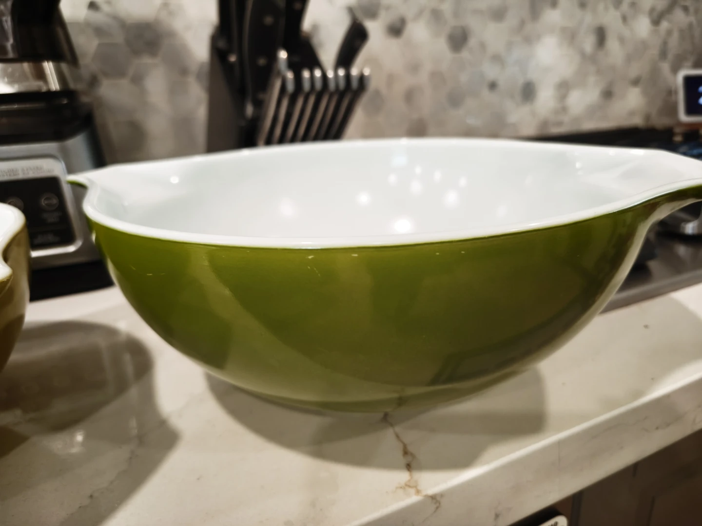 Pyrex Vintage Mixing Bowl Set Verde - photo 2