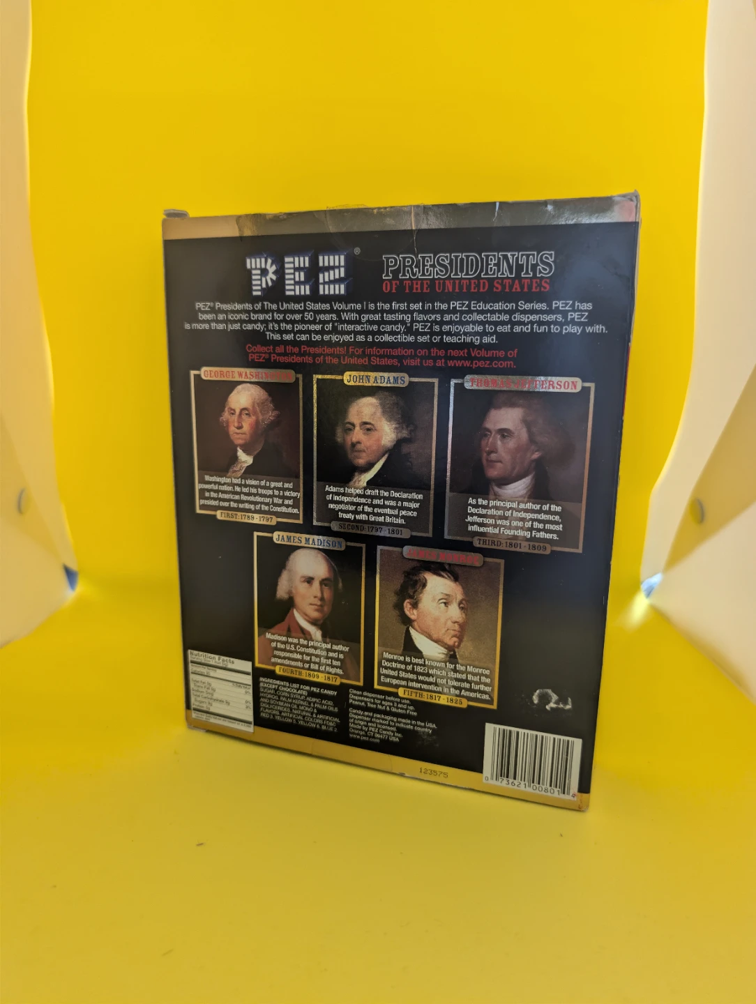 PEZ Presidents of the United States Volume I Set - photo 2