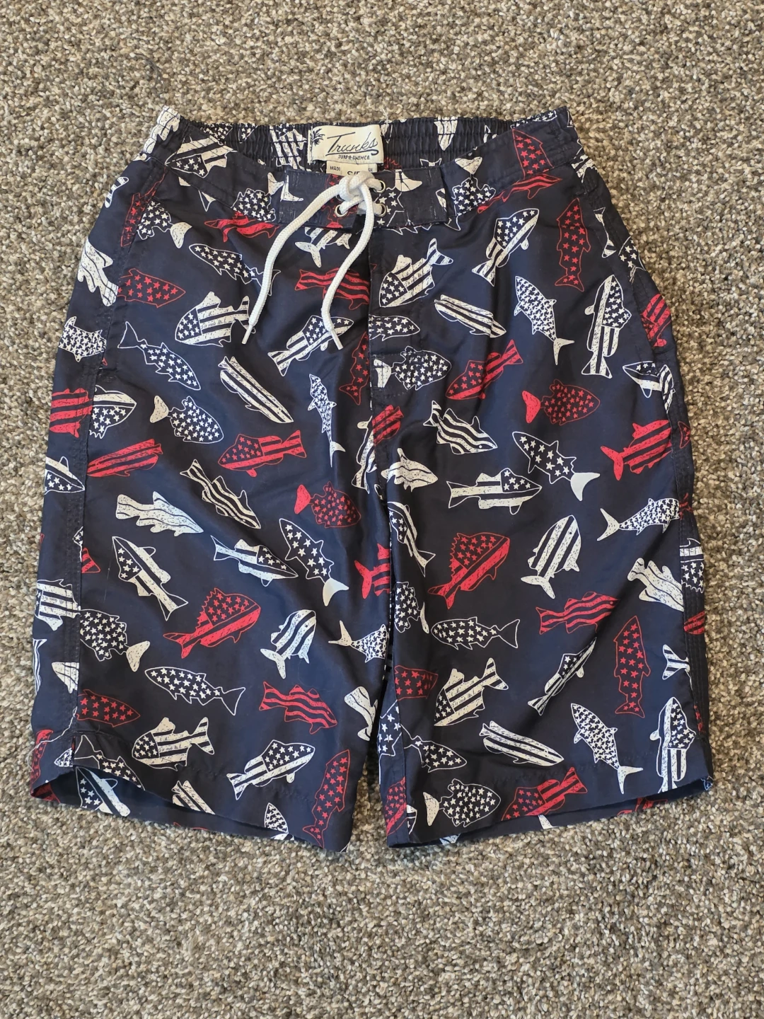 Trunks Surf & Swim Co. Patriotic Swim Shorts