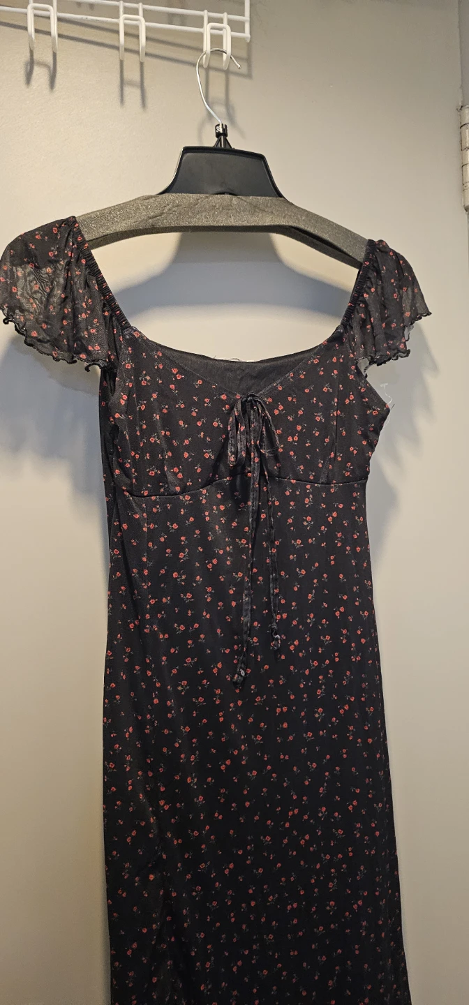Ardene Floral Mesh Midi Dress - photo 3