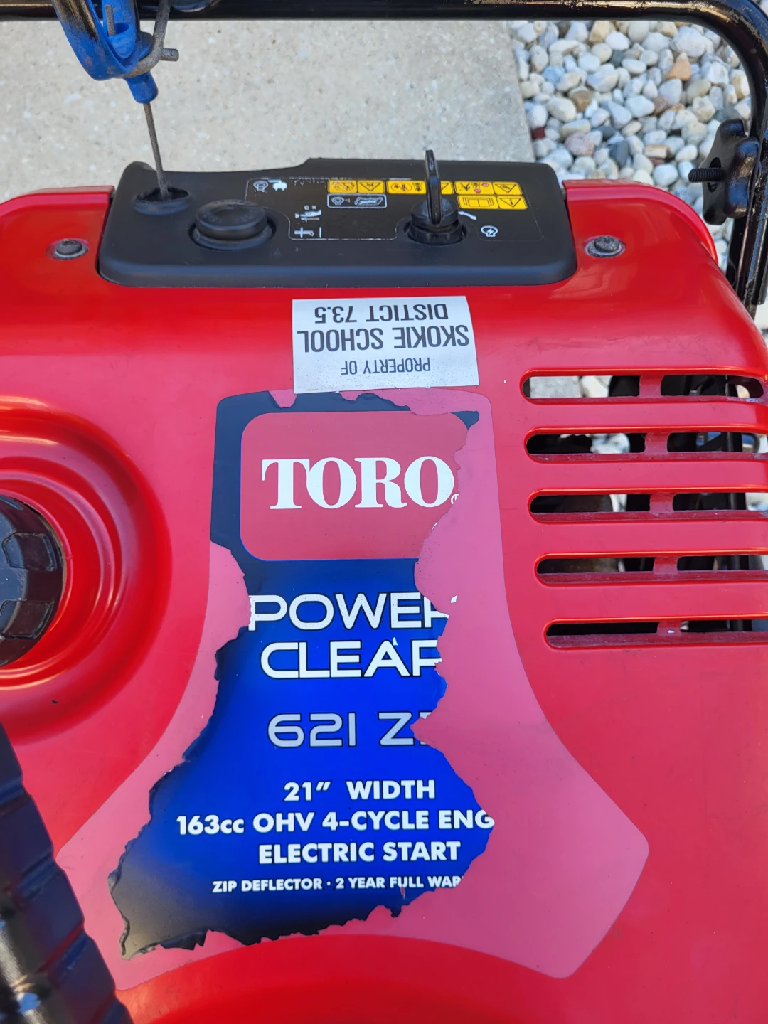 Toro Power Clear 621 ZR Snow Blower - photo 2