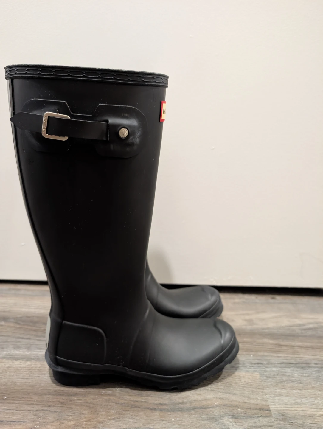 Hunter Original Tall Rain Boots - Black - photo 4