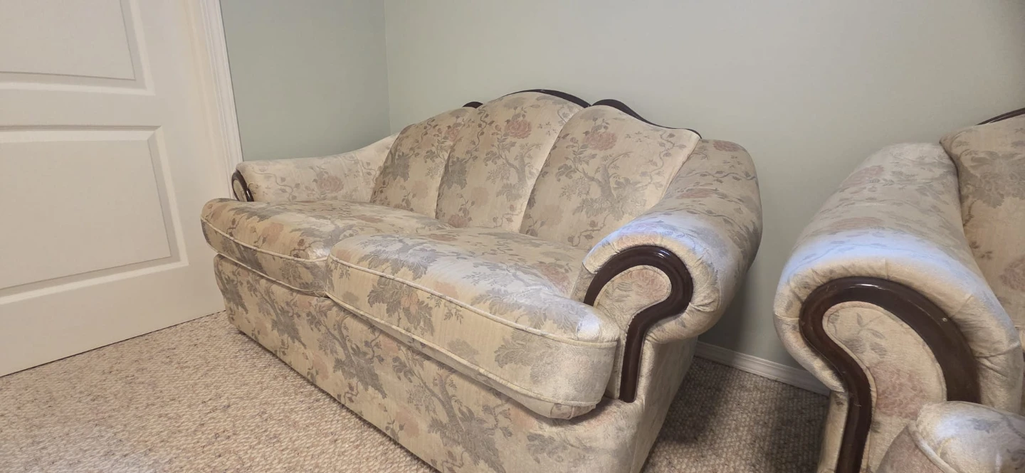 Floral sofa set - photo 4