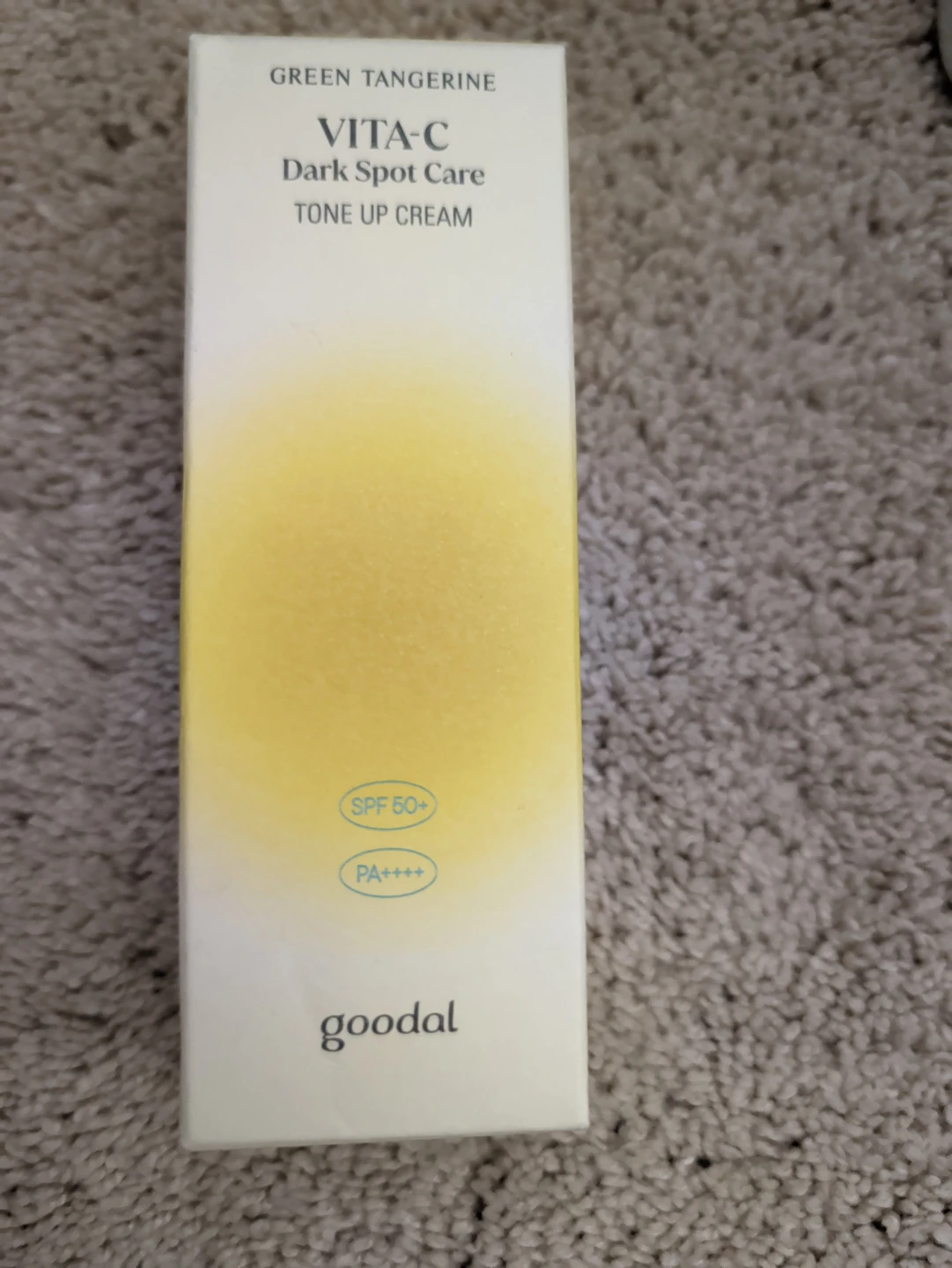 Goodal Green Tangerine Vita-C Tone Up Cream
