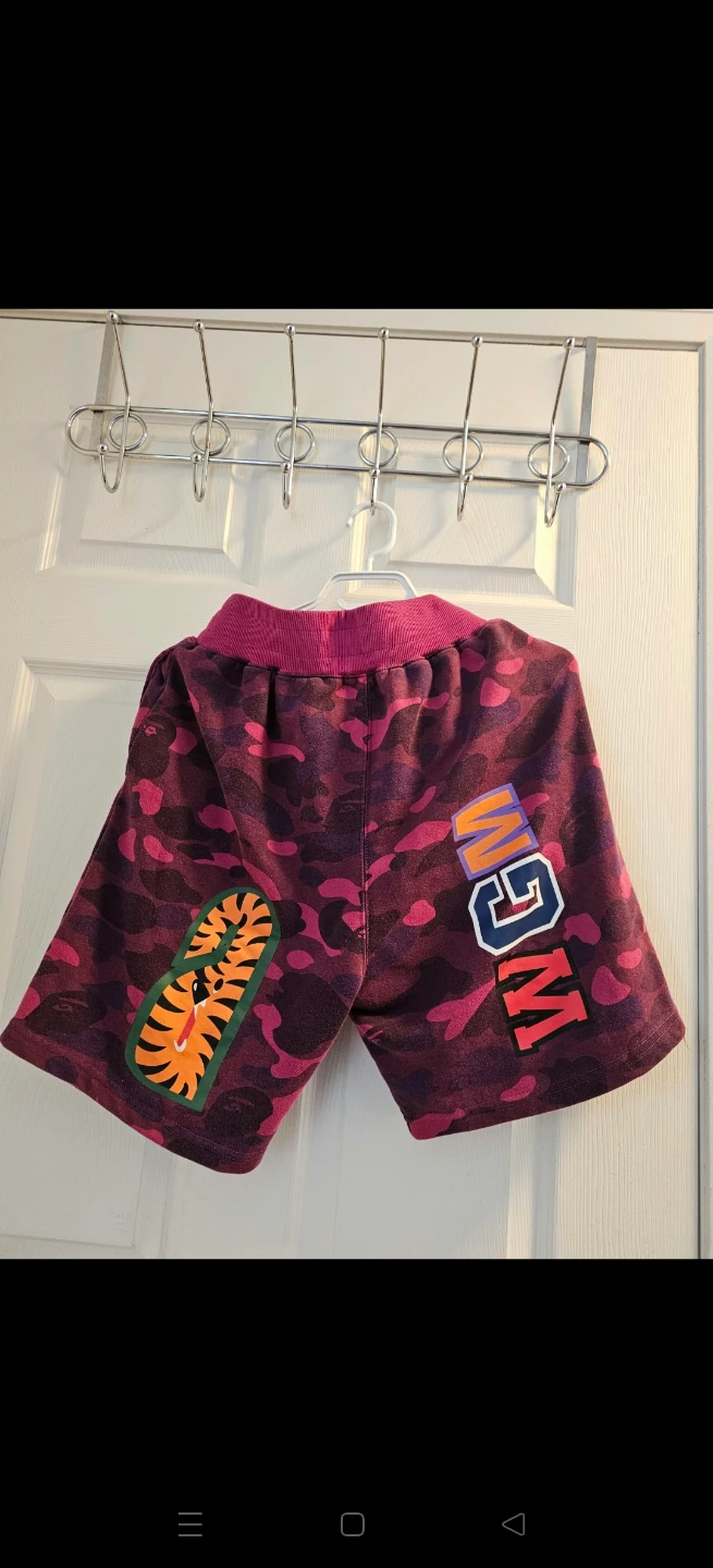 A Bathing Ape Shark Camo Shorts Size M - photo 3