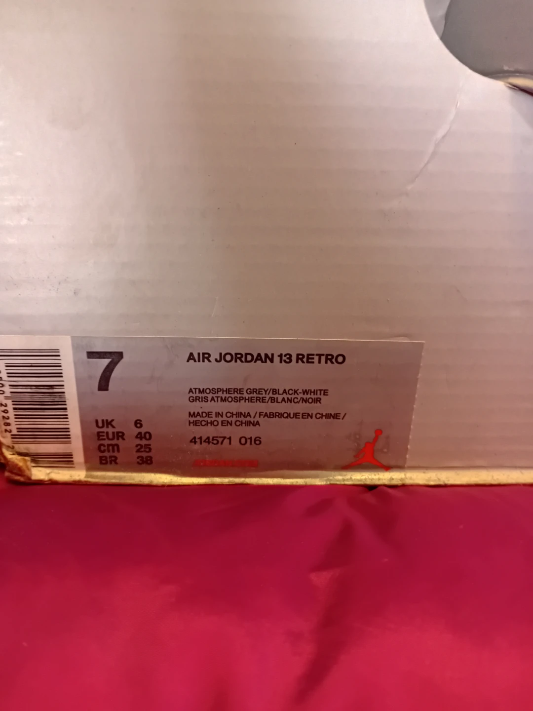 Air Jordan 13 Retro Atmosphere Grey - photo 3