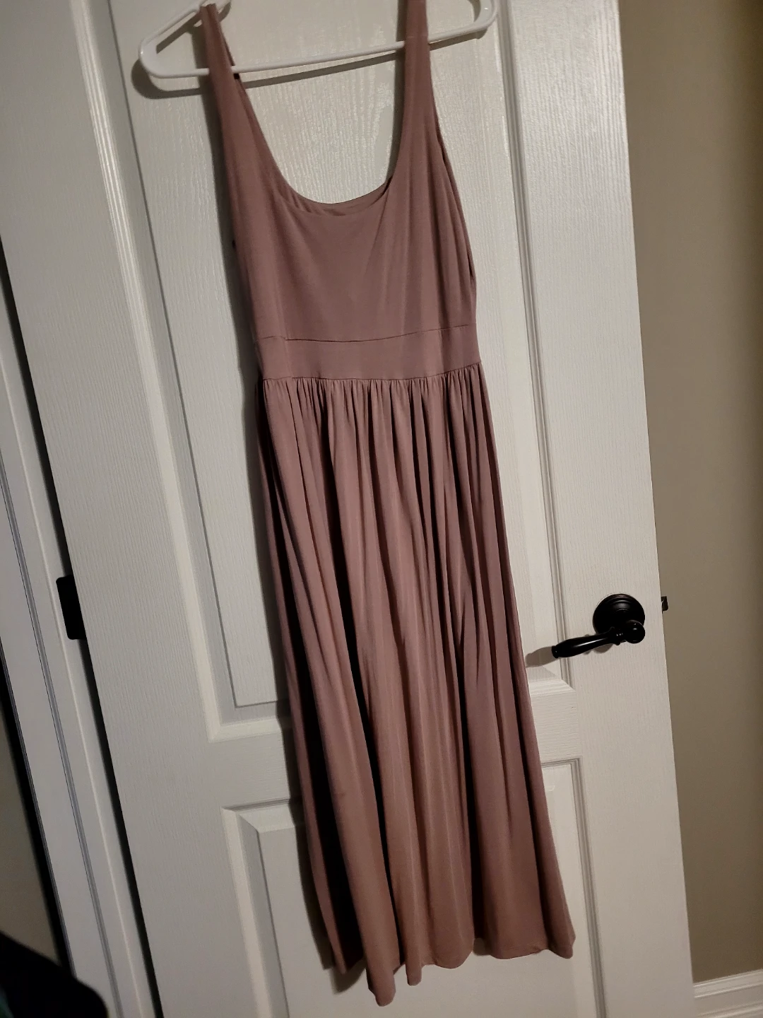 Mauve Sleeveless Maxi Dress
