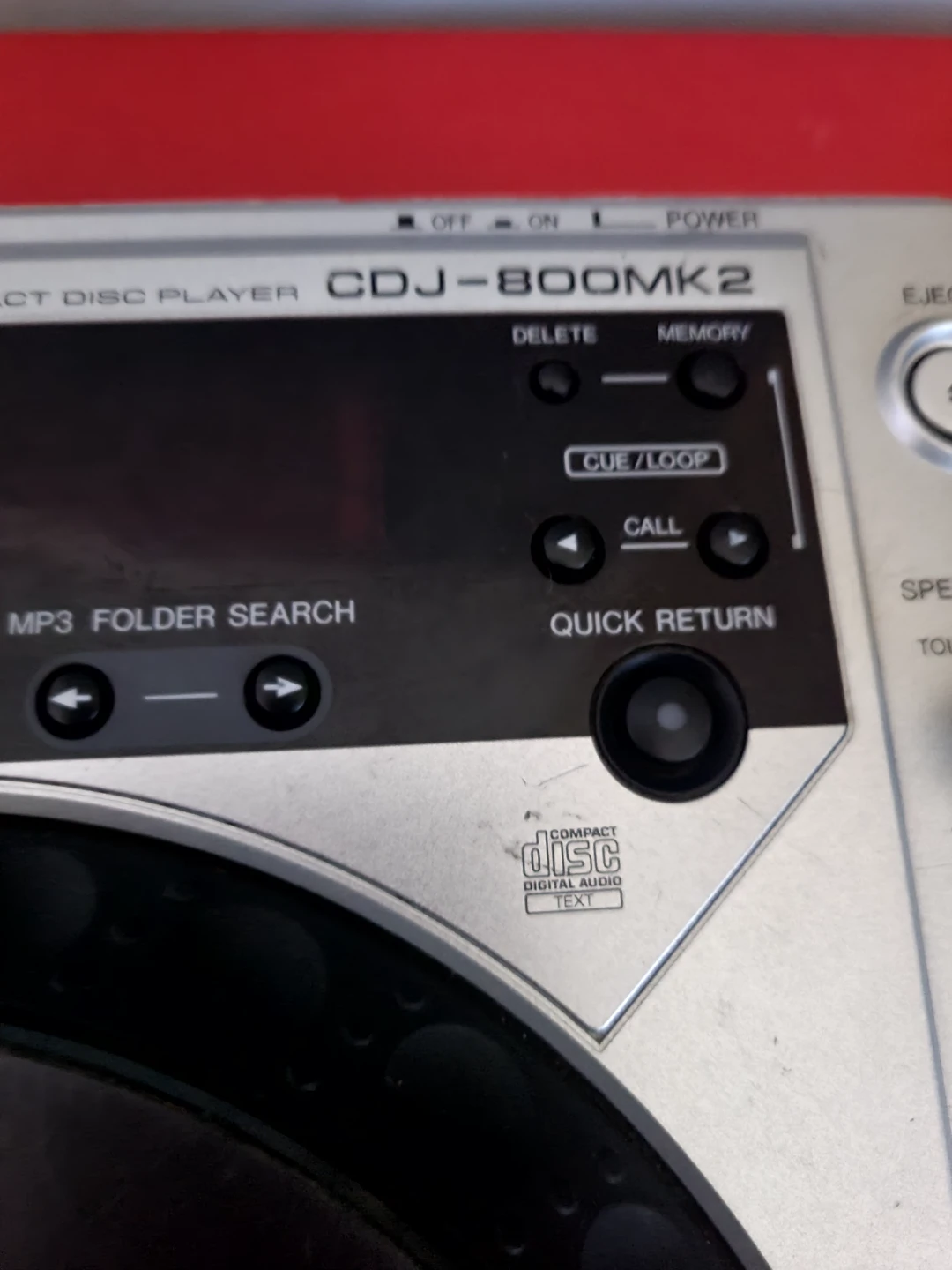 CDJ-800MK2 by PIoneer - photo 2