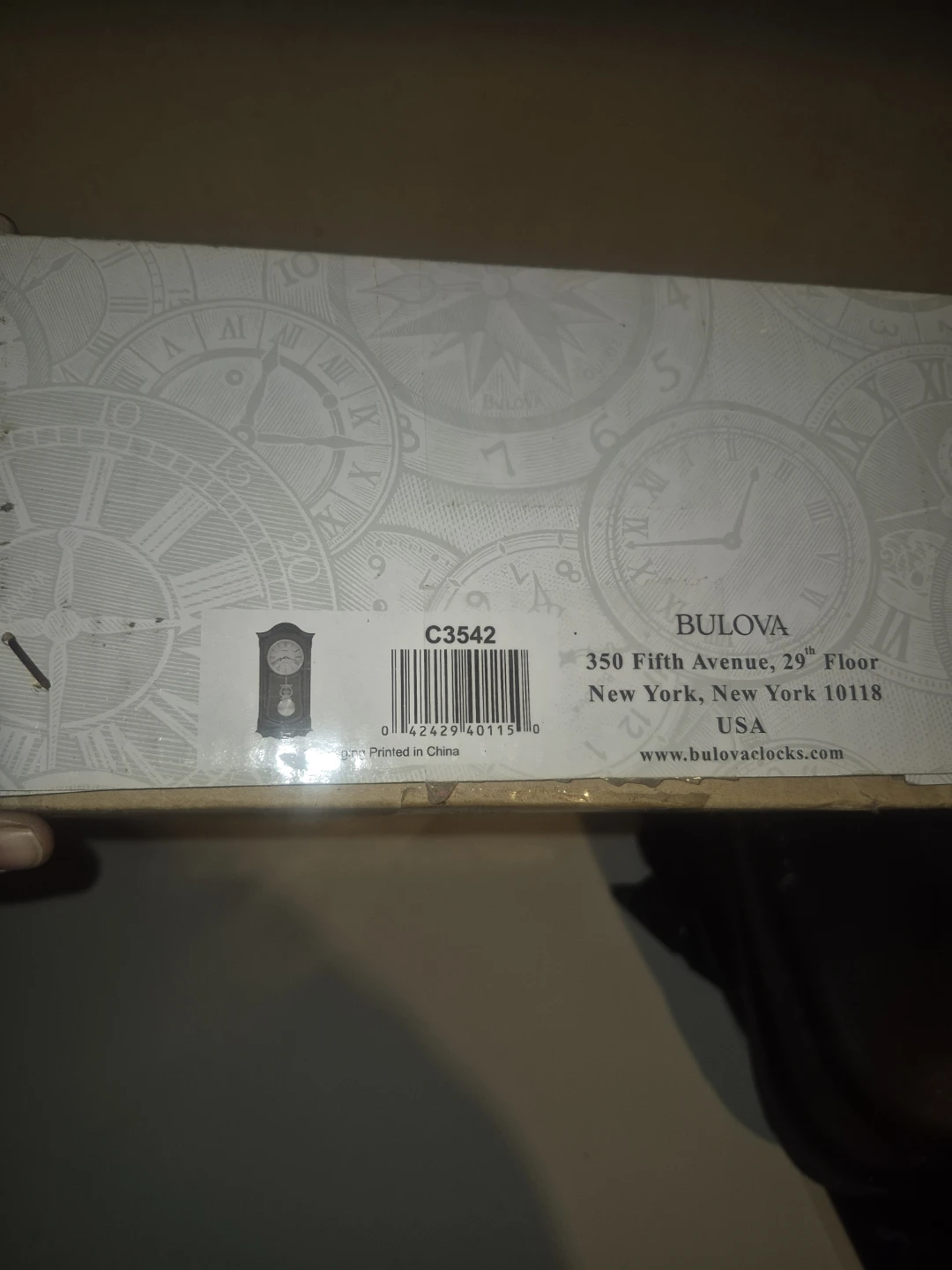 Bulova C3542 Wall Clock - photo 3
