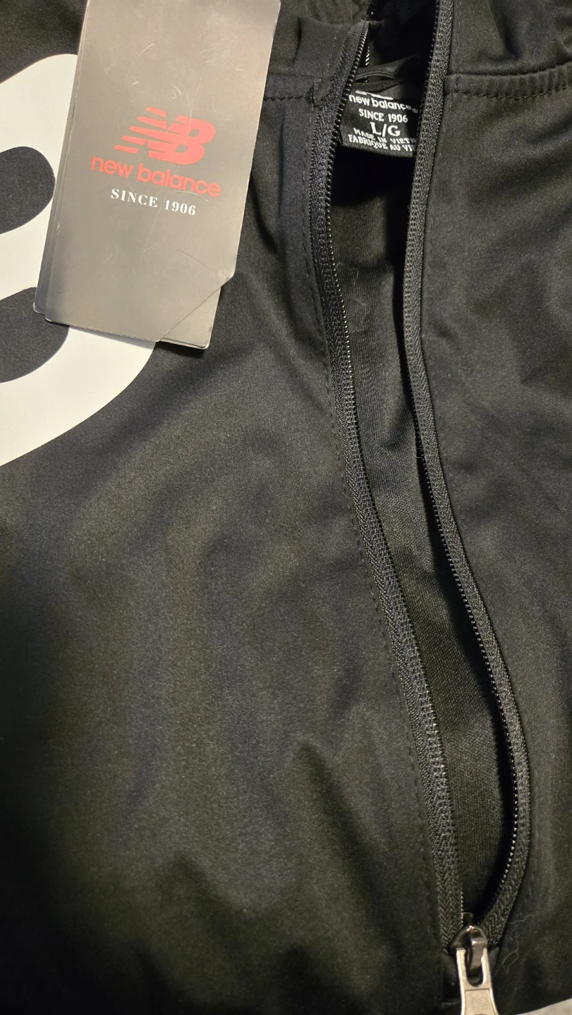New Balance Black Full-Zip Hoodie - photo 3