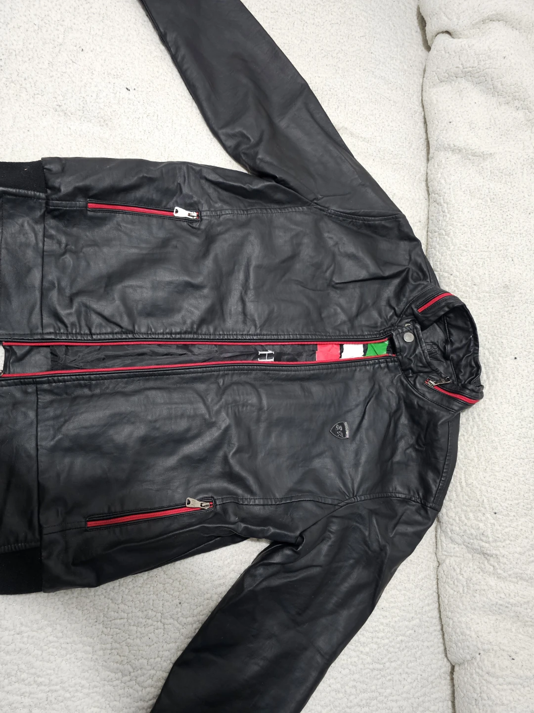 BV Clothing Black Faux Leather Jacket