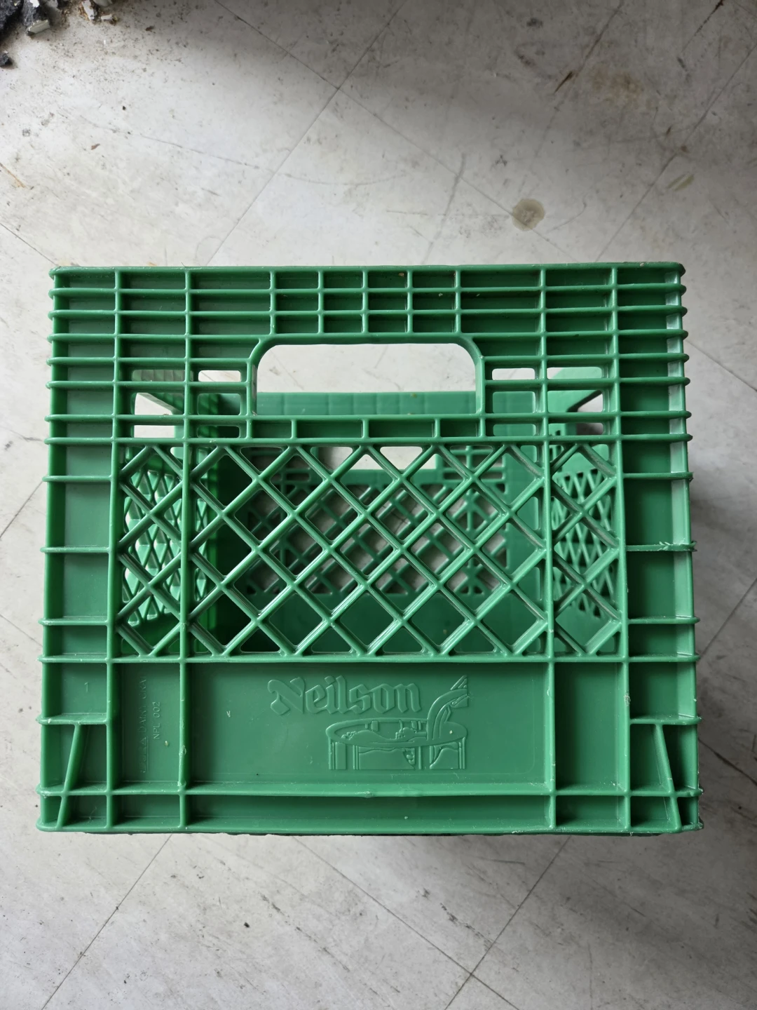 Green Neilson Dairy Crate