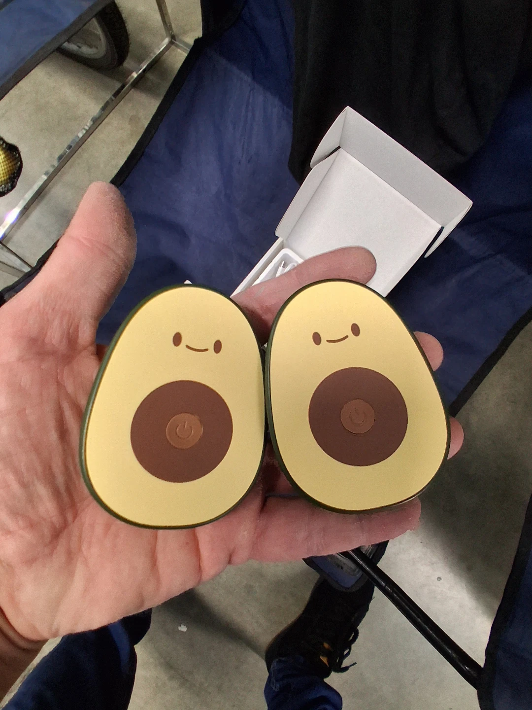 GAIATOP Avocado Hand Warmer Set magnetic.