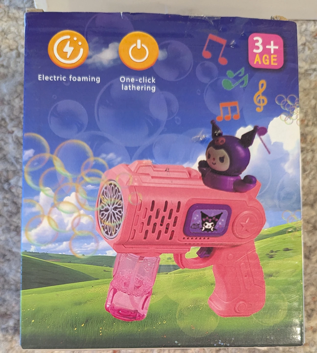 Kuromi Electric Bubble Gun