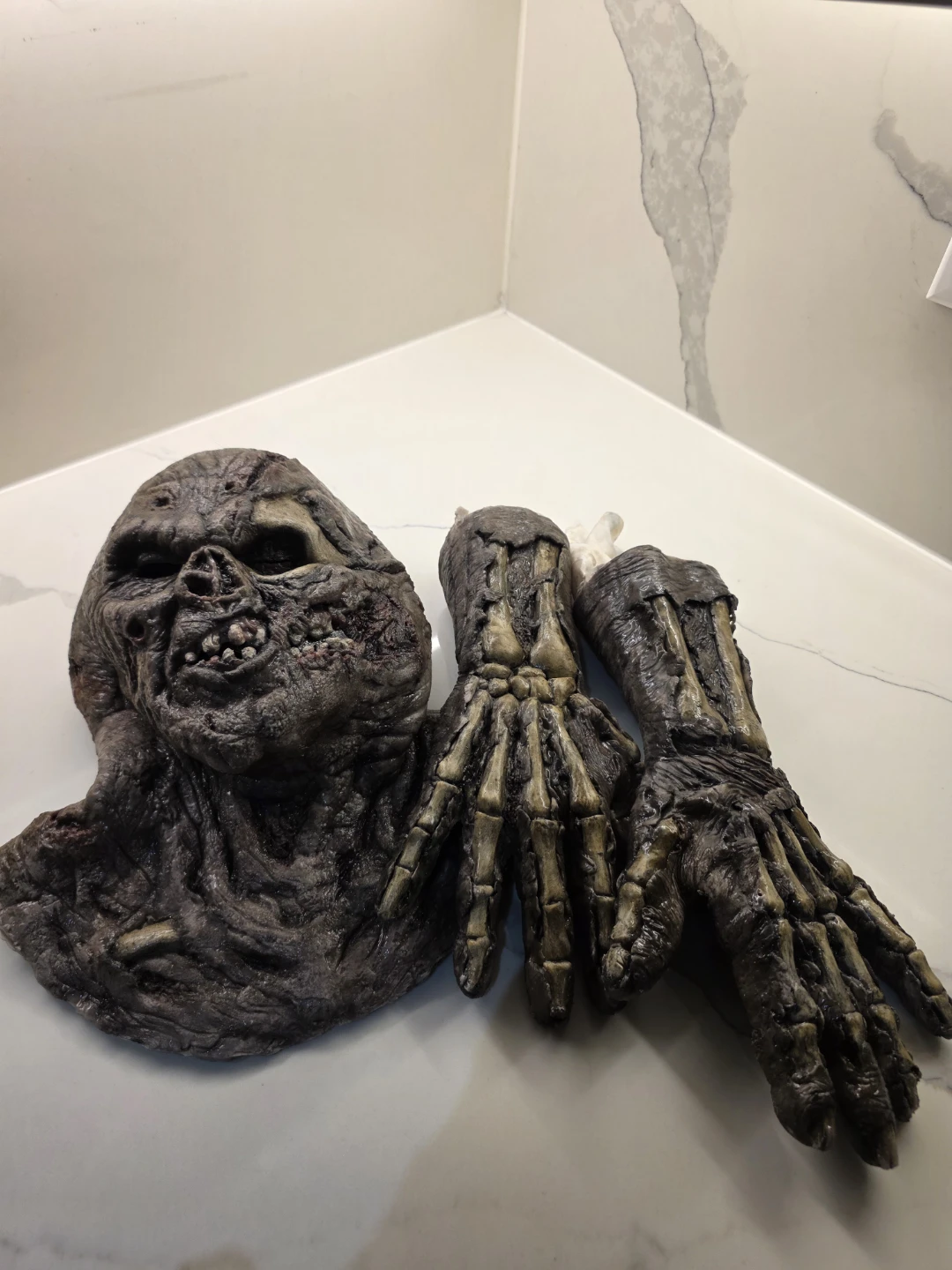 Used Jason Voorhees Silicone Mask & Hands PART 7