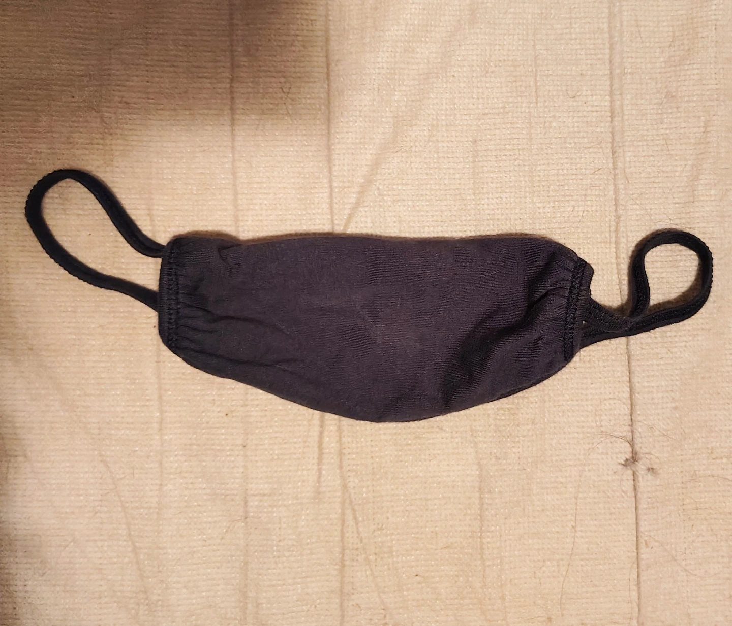 [Free stuff] Black Cotton Face Mask