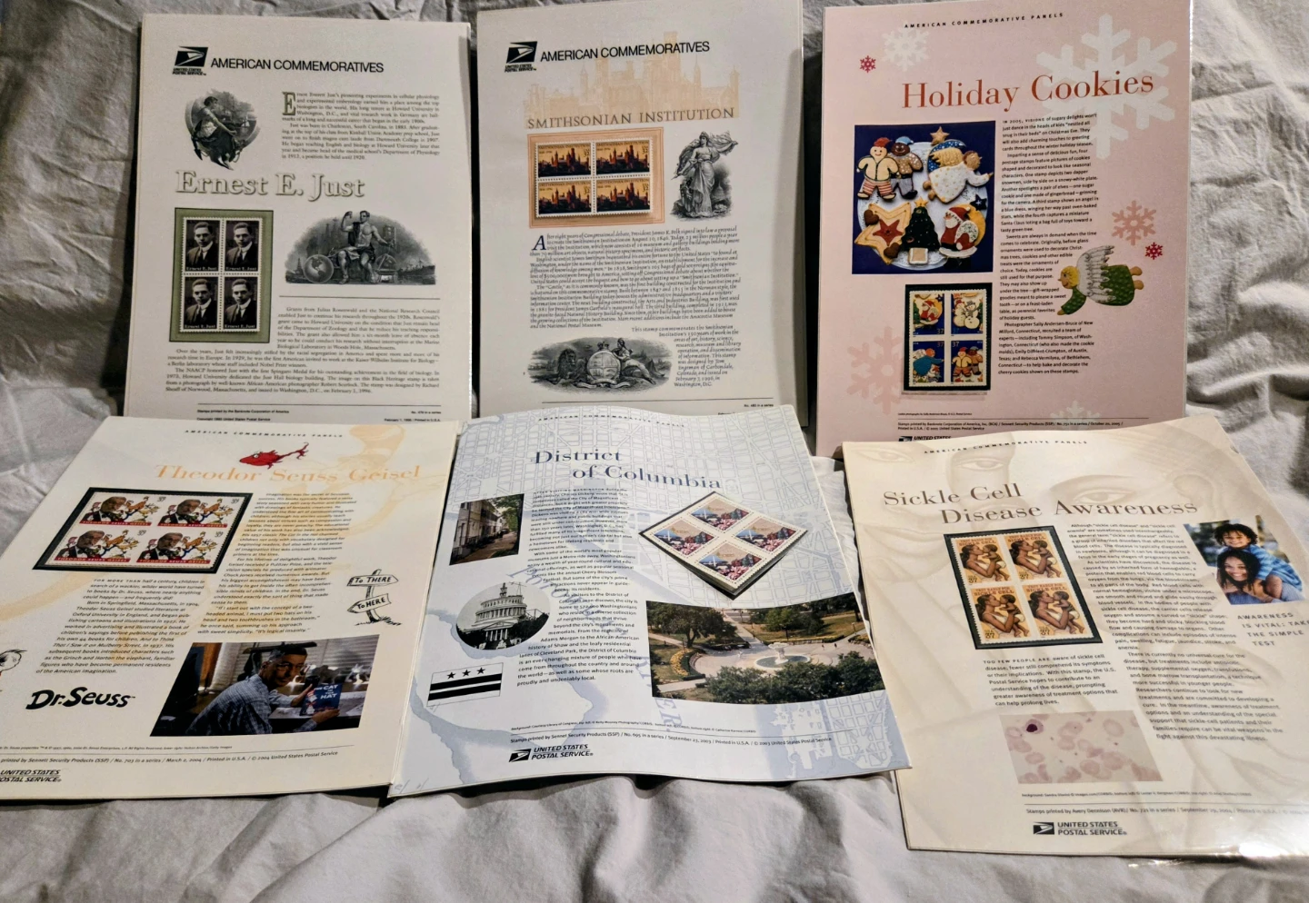USPS American Commemorative Panels  (25C) - photo 3