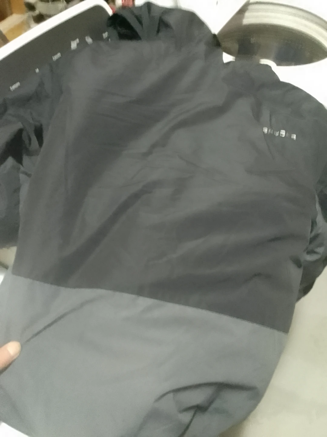 Spyder Hooded Jacket - Black and Grey - photo 3