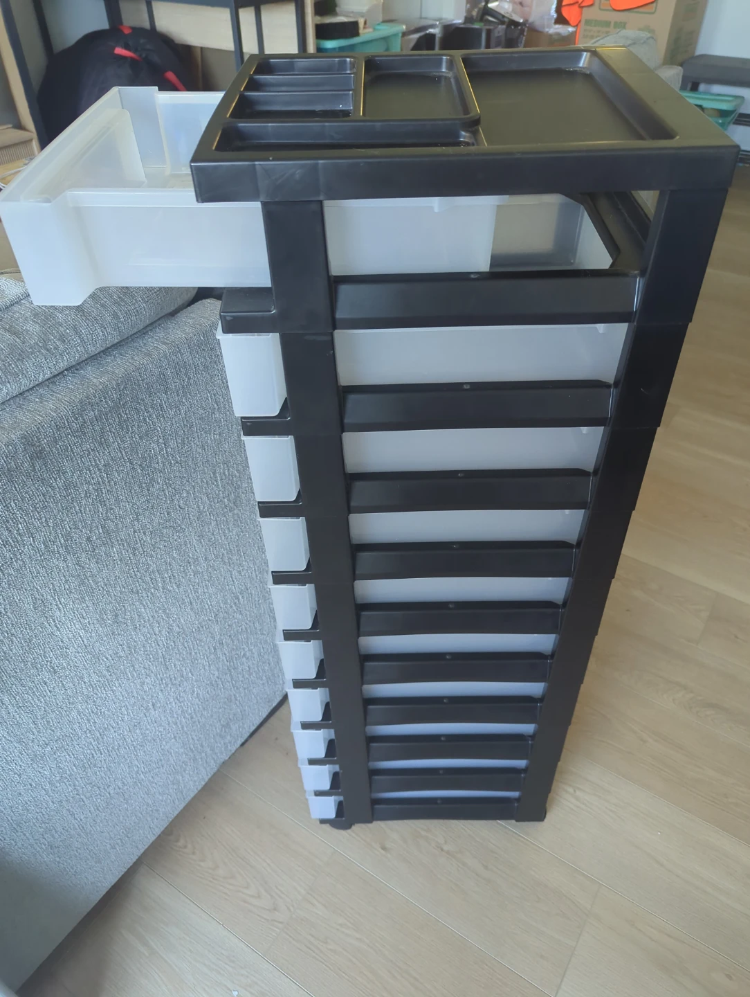 10-Drawer Rolling Storage Cart - photo 2