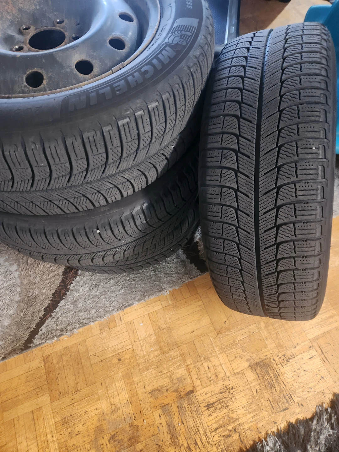 Michelin winter tires  size 205/60/R16 - photo 3