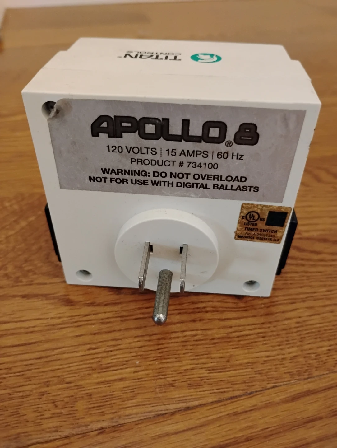 Titan Controls Apollo 8 Analog Timer - photo 2