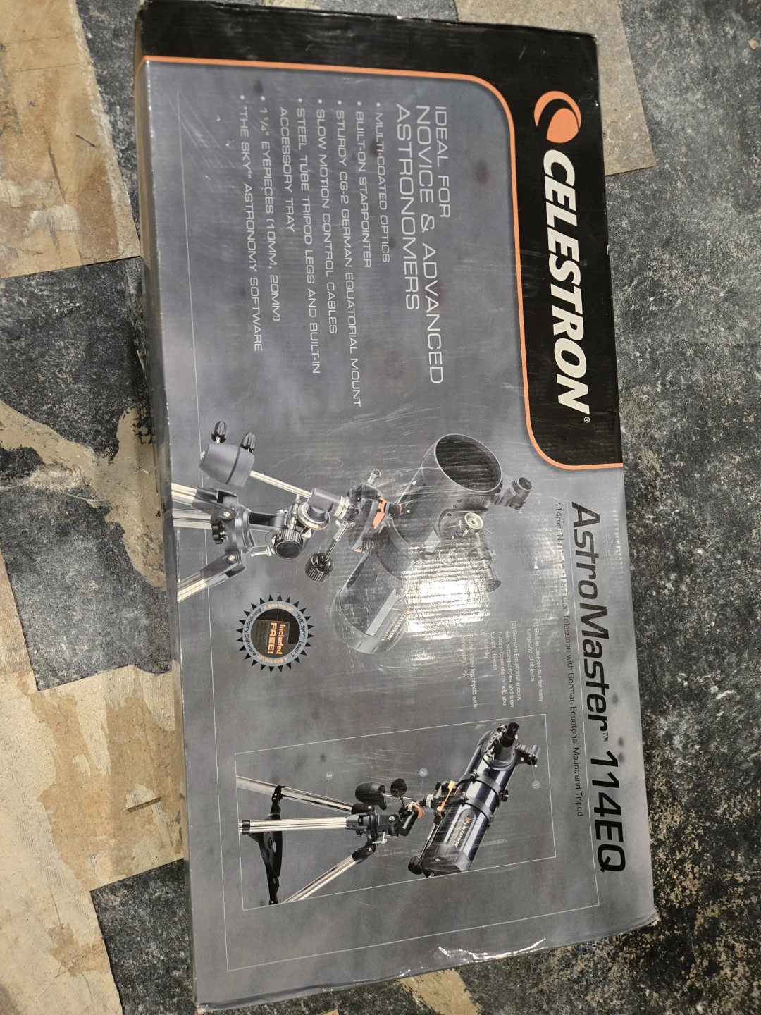 Celestron AstroMaster 114EQ Telescope