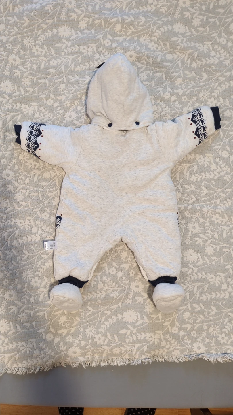 Reindeer Baby Bunting Size 59 - photo 2