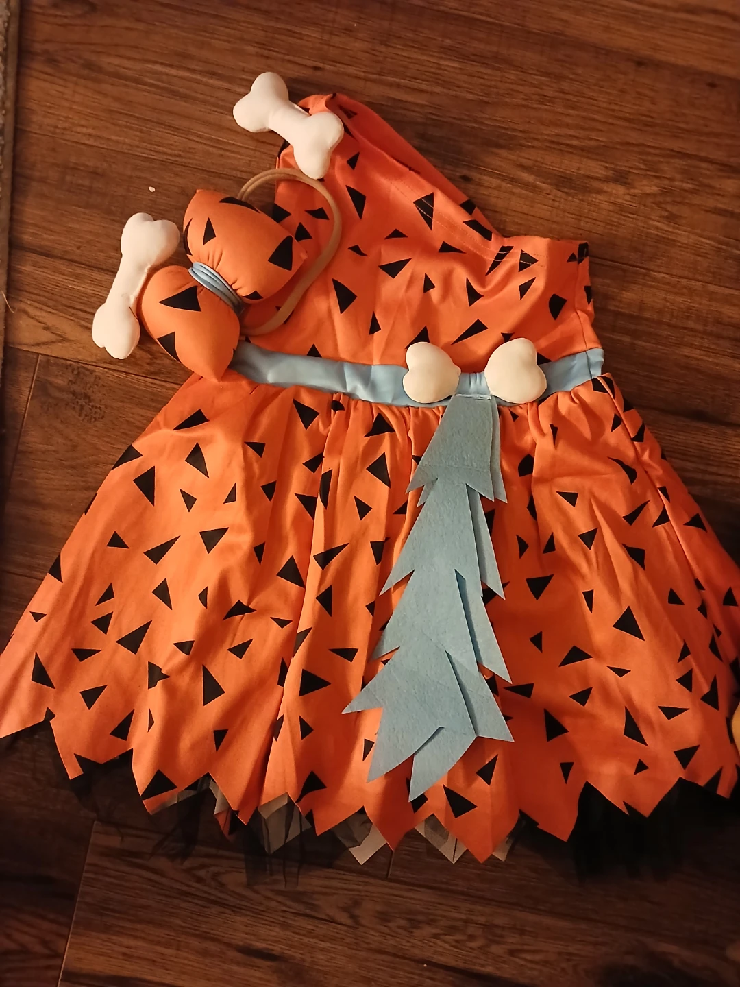 Pebbles Flintstone Costume Size 80 and 120 - photo 2
