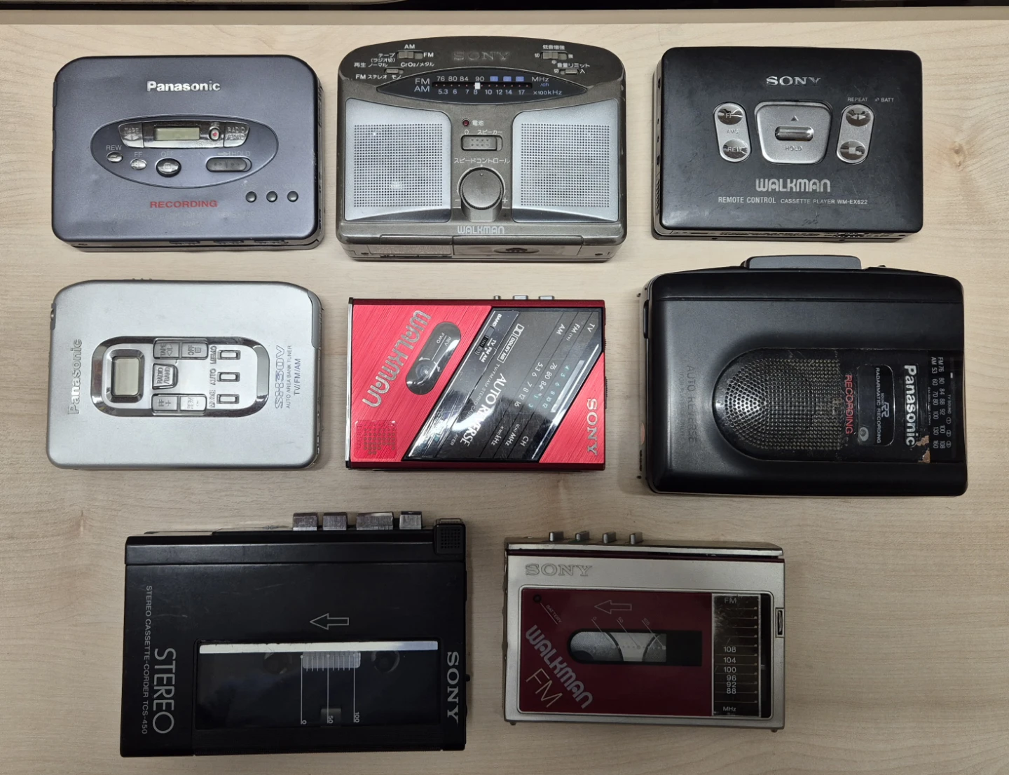 Vintage Sony & Panasonic Walkmans (For Parts / Repair / Display)