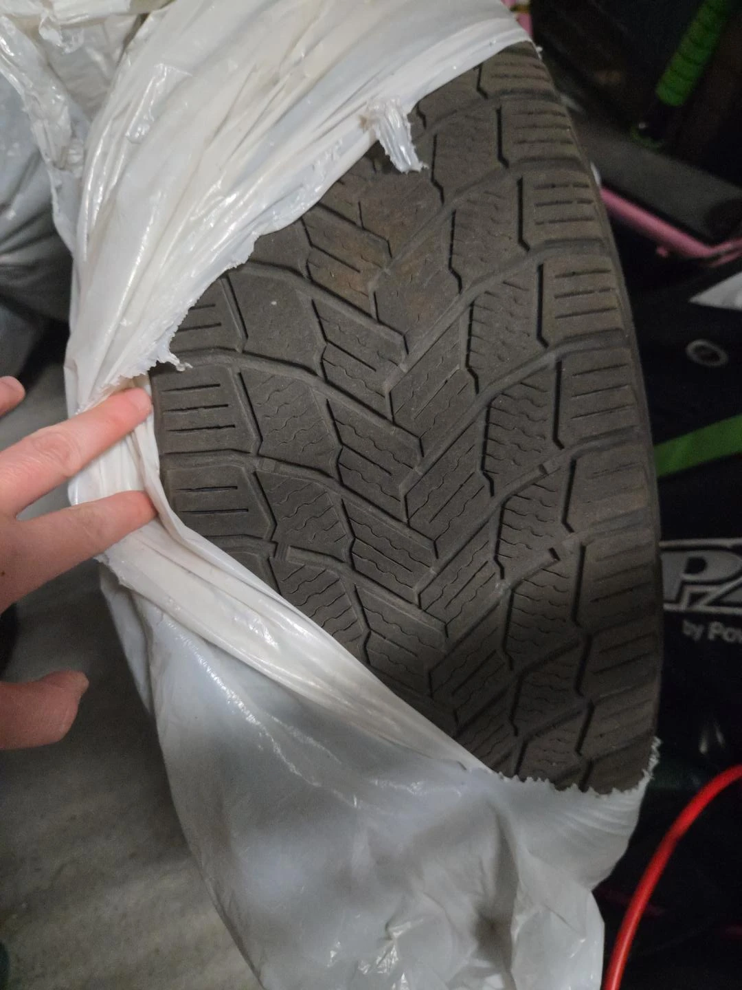 Rav 4 Michelin all season Tires on Steel Rim