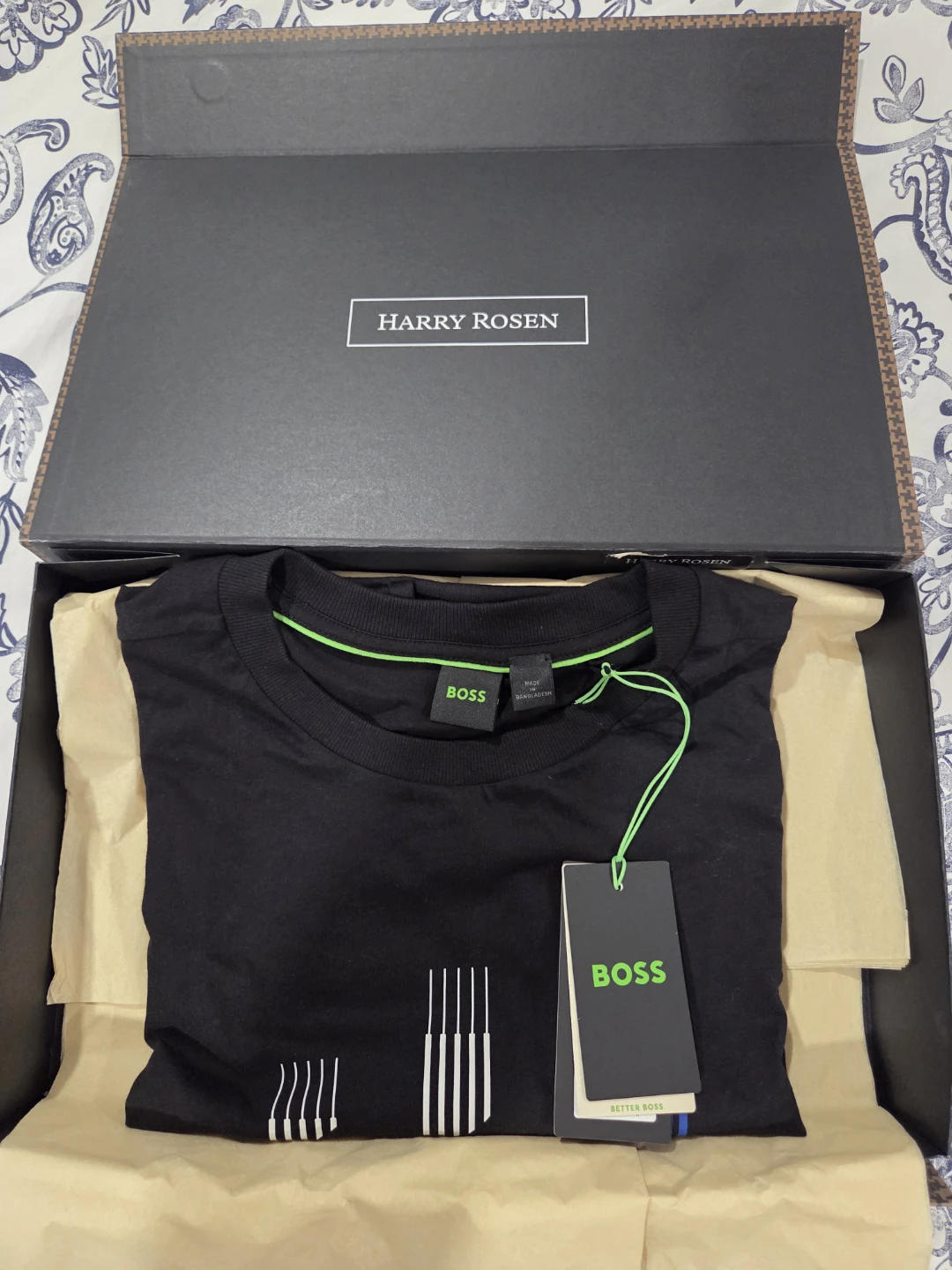 BOSS Black Graphic T-Shirt - photo 4
