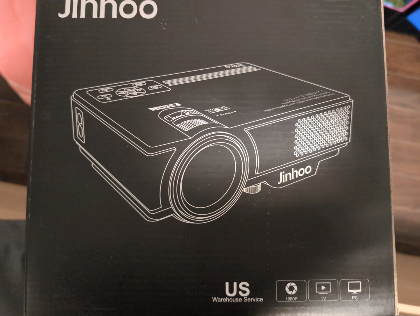 Jinhoo 1080P Portable Projector