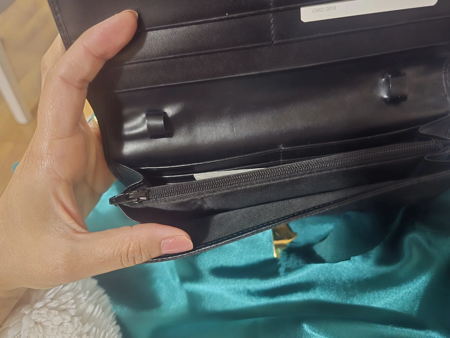 Black Versace Long Wallet - photo 4