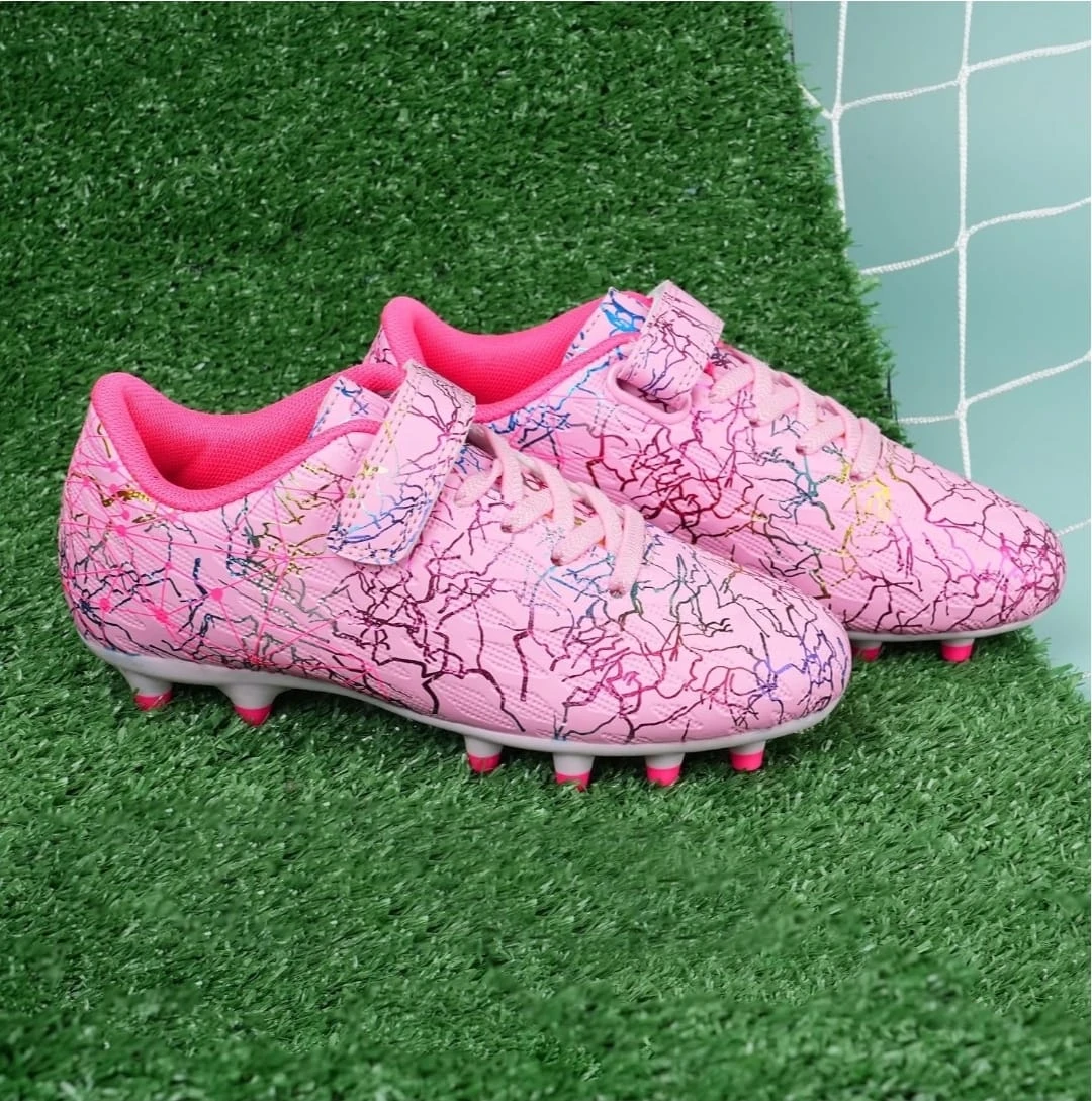 ⚽💕 Kids Pink Soccer Cleats – Girls