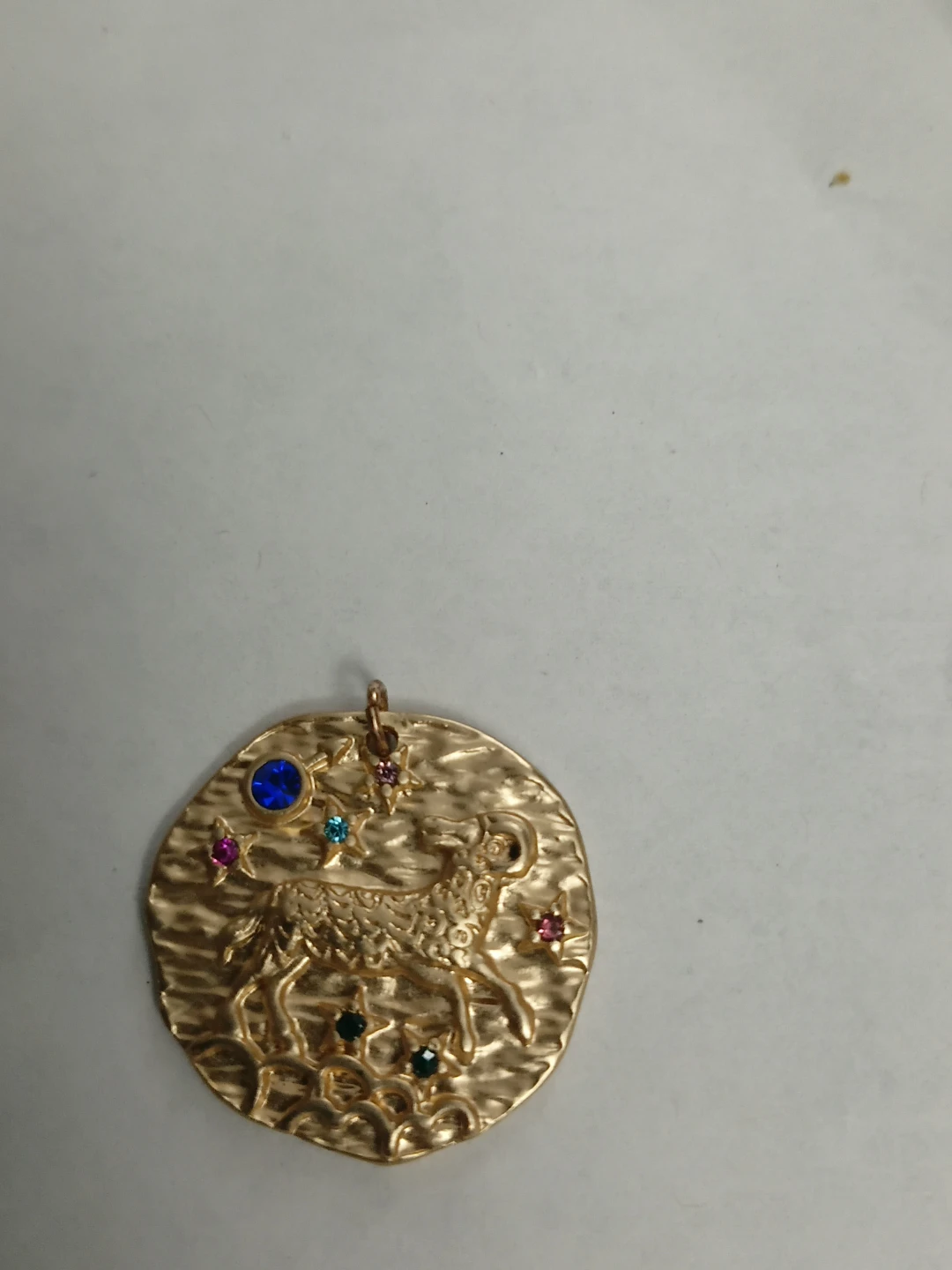 Aries Zodiac Pendant