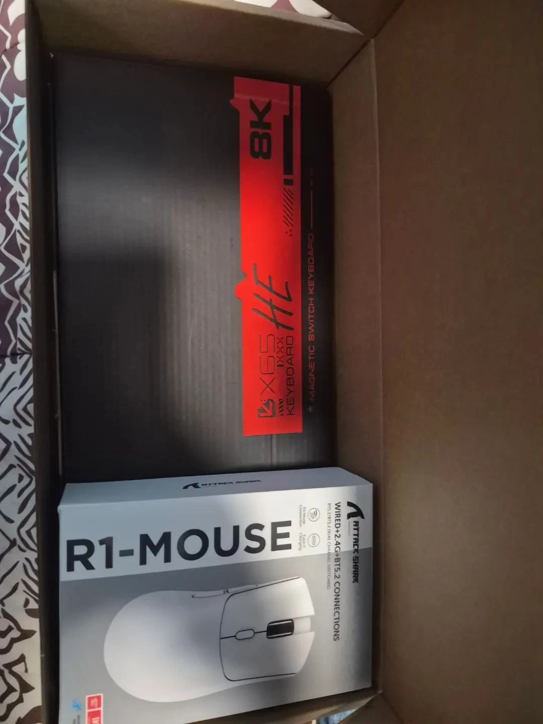 Attack Shark X65 HE Keyboard and R1 Mouse Bundle - photo 2