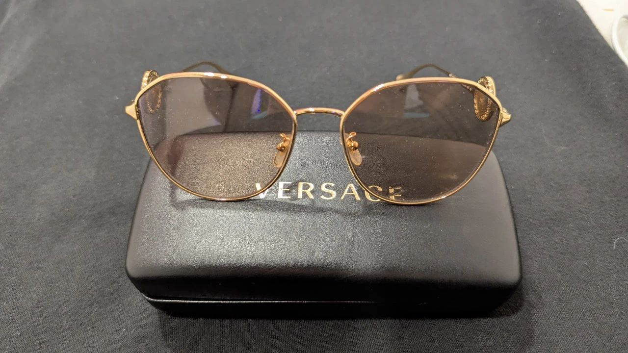 Versace Sunglasses with Case - photo 3