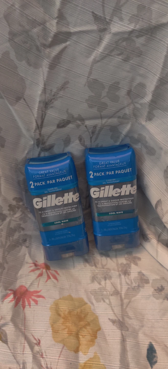 Gillette Cool Wave Clear Gel Antiperspirant 2-Pack