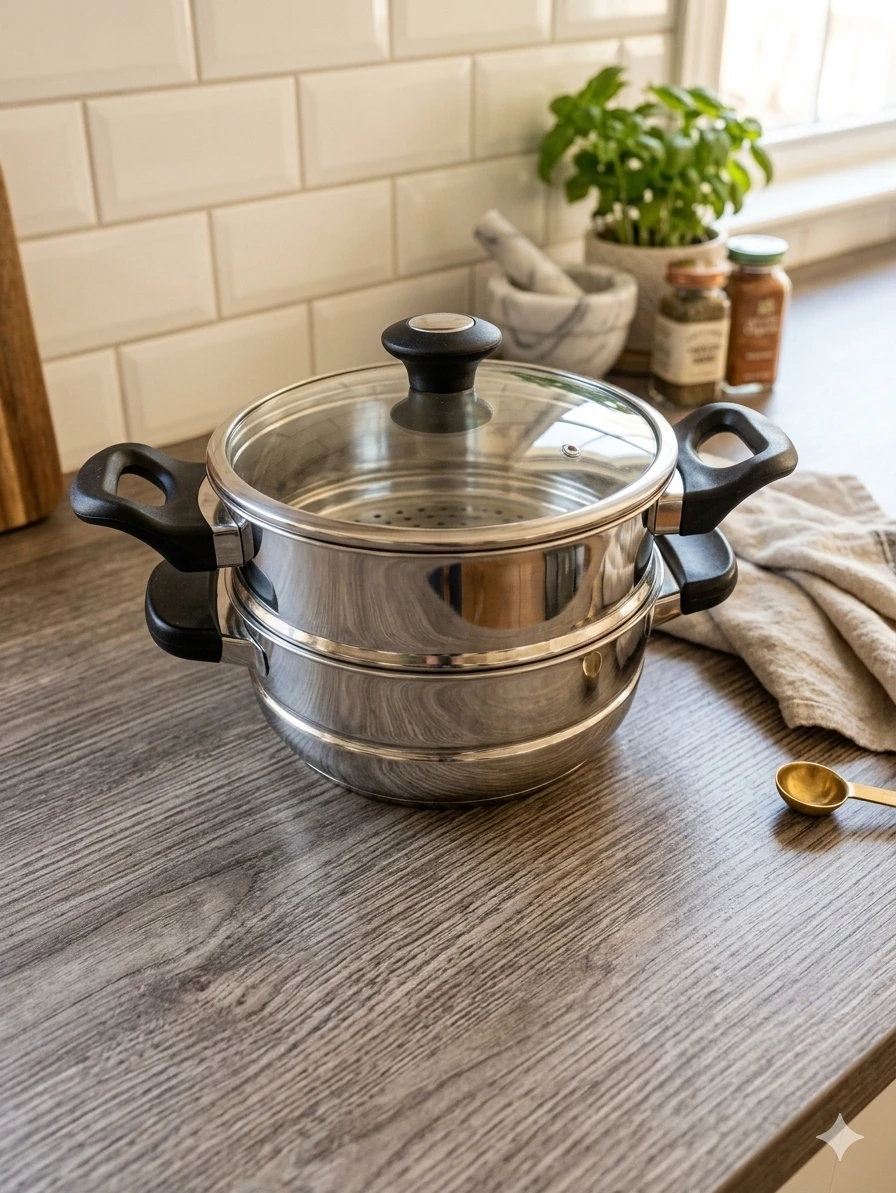 Lagostina Stainless Steel Steamer Pot