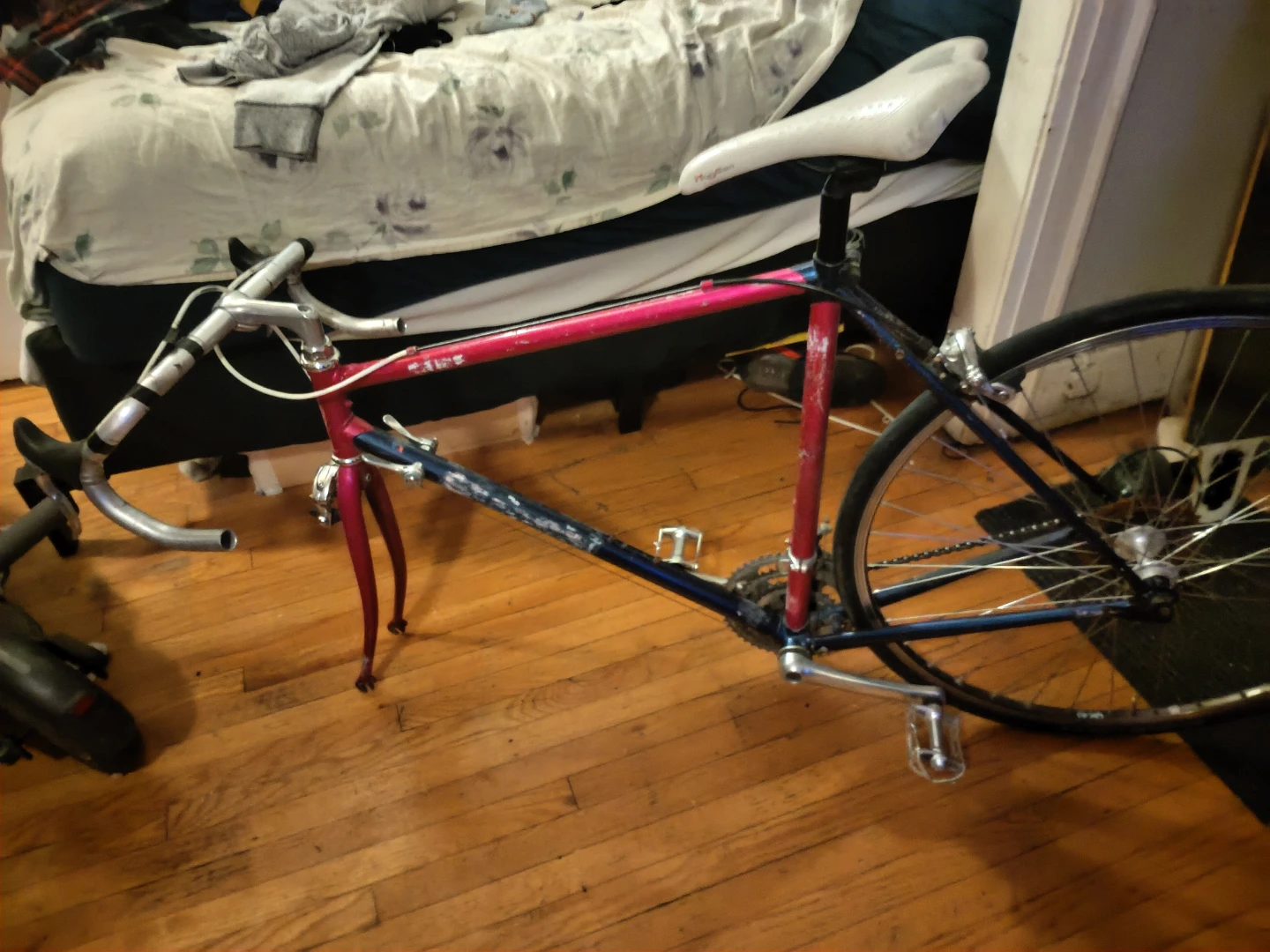 Road bike frame