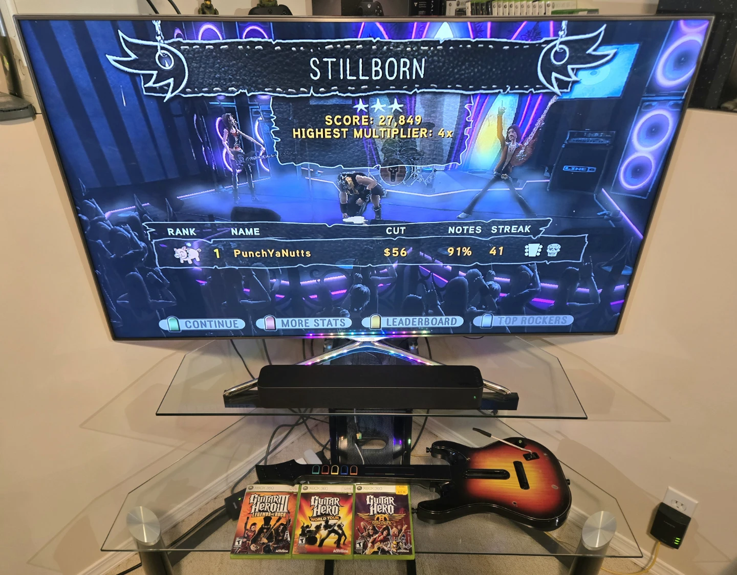 Guitar Hero Bundle / Xbox 360 + MASSIVE Fun! - photo 3