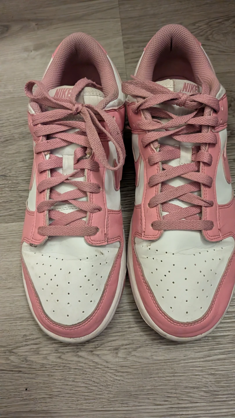 Nike Dunk Low Pink and White Sneakers  (Sold As Is) - photo 2